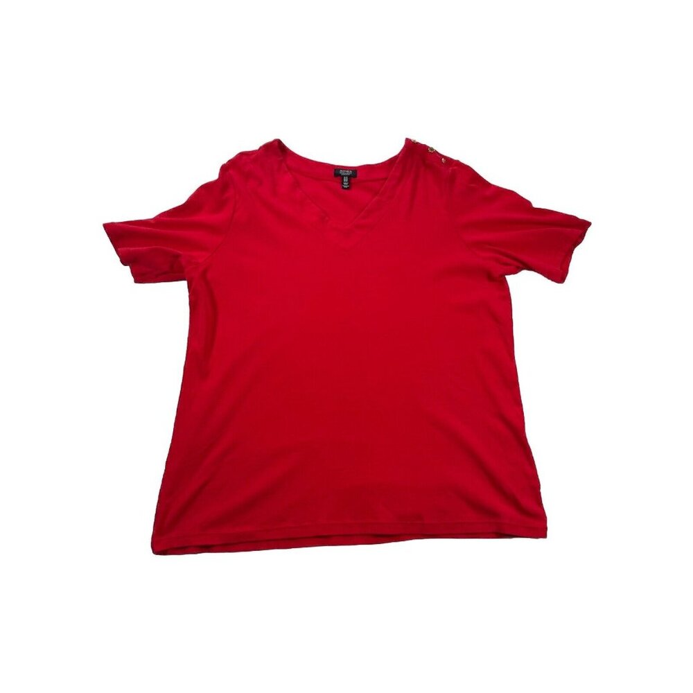 Jones of New York Red shirt womens size 2x